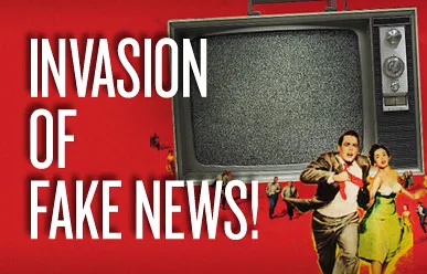 Invasion of Fake News! Invasion of Fake News! / Image Credits: Free Press/ Free Press Action Fund