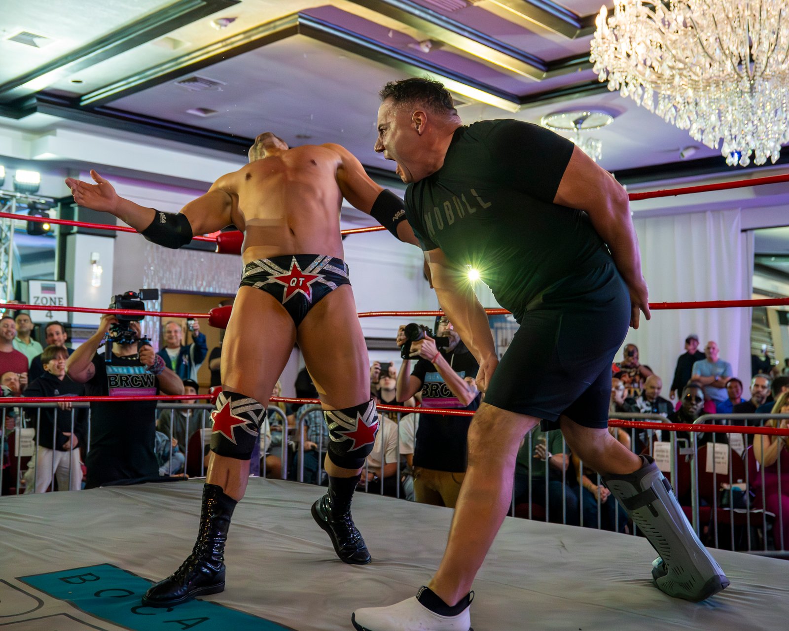 Big Boom AJ vs QT Marshall at BRCW Big Boom AJ vs QT Marshall at BRCW