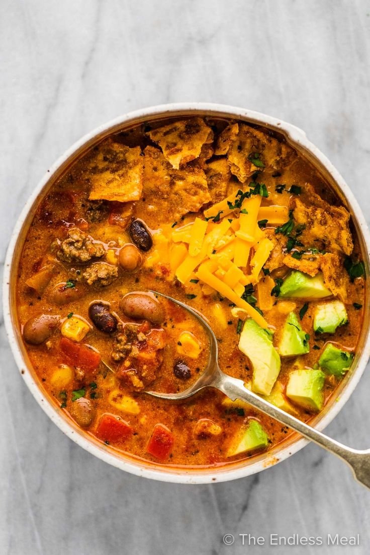Homemade Taco Soup Homemade Taco Soup