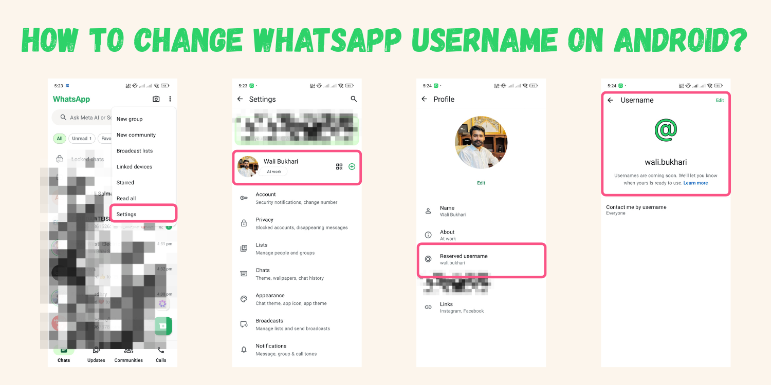 featuring how to add username on android, a-z complete guide. how to change and add the username.