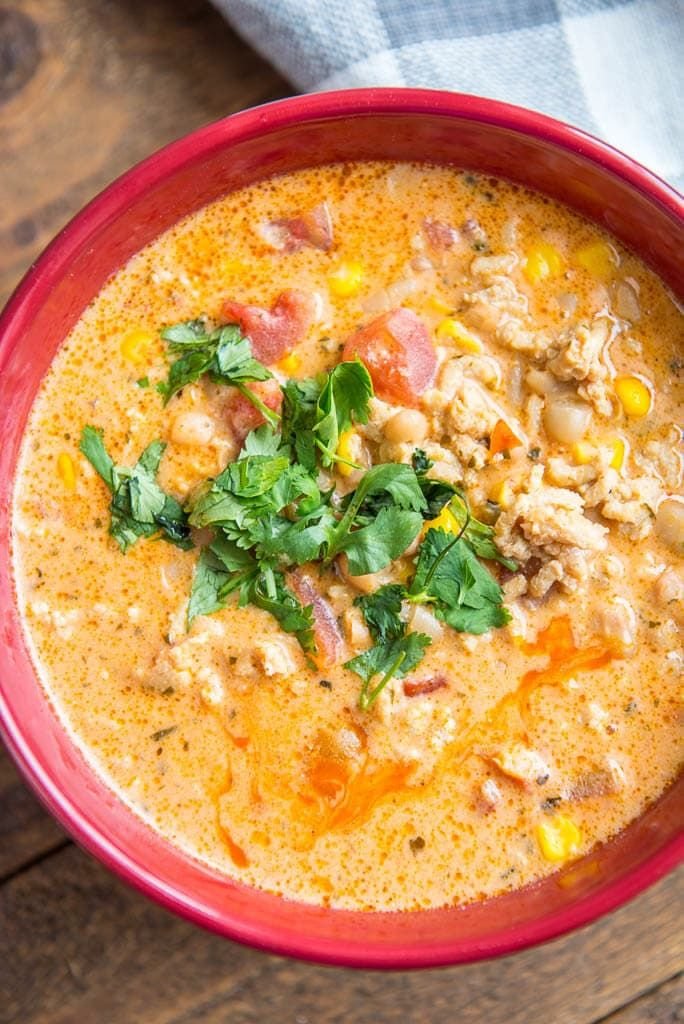 Slow Cooker Buffalo Chicken Chili Slow Cooker Buffalo Chicken Chili