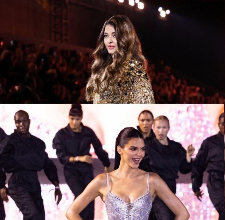 Aishwarya Rai walks gracefully with Kendall Jenner Aishwarya Rai walks gracefully with Kendall Jenner