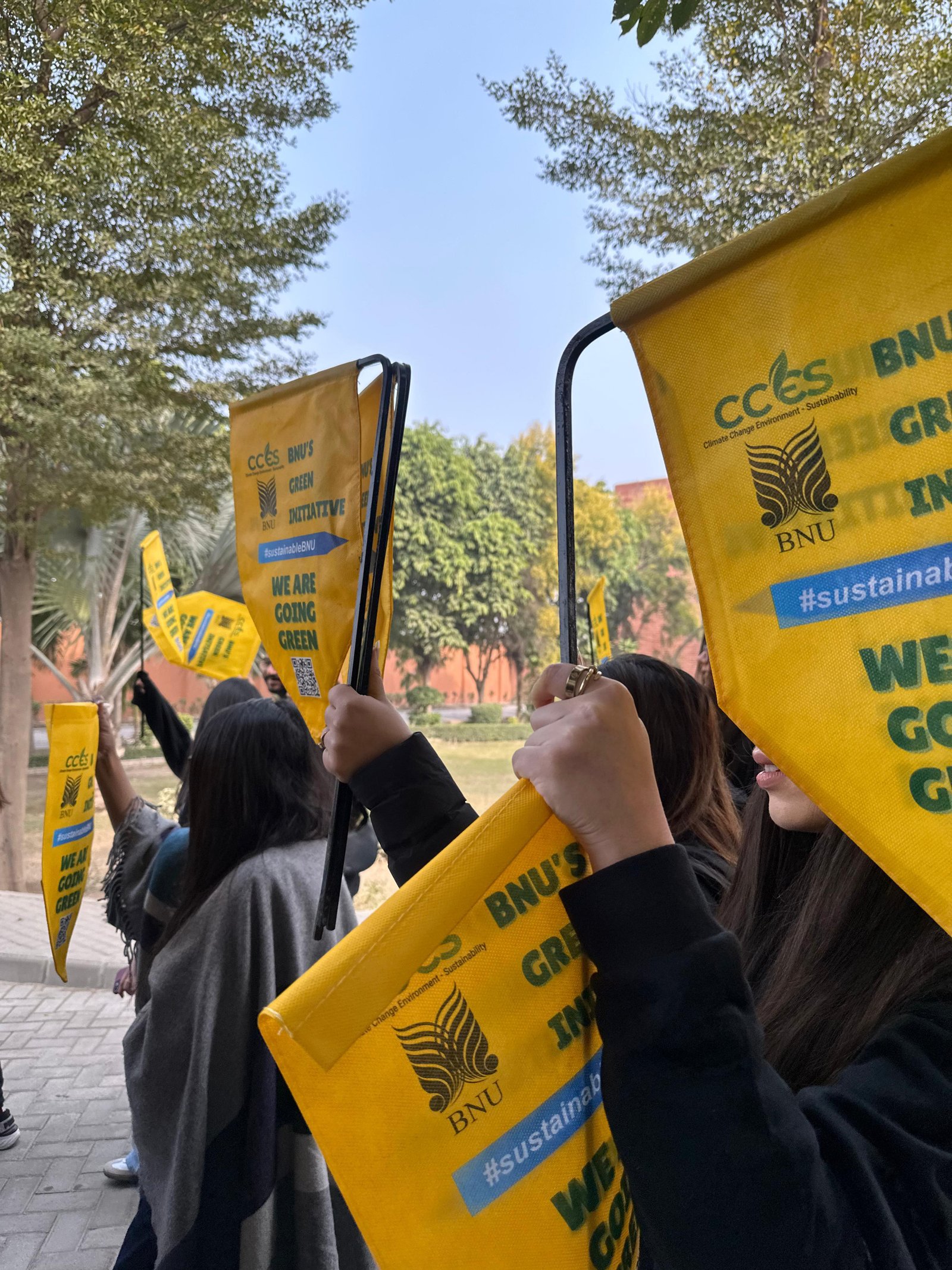 Climate Change Environment Sustainability placards