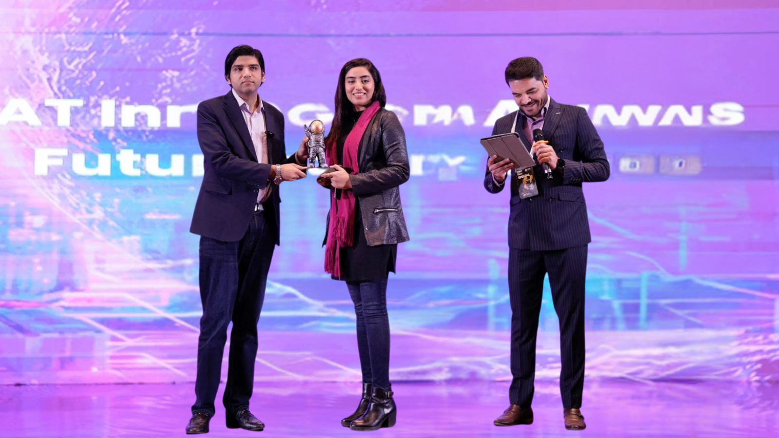 Ayesha Mubarak Ali Honored with NICAT Innovation Award at Future Fest 2025