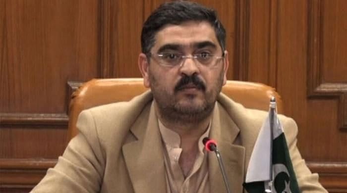 Caretaker Prime Minister Anwarul Haq Kakar