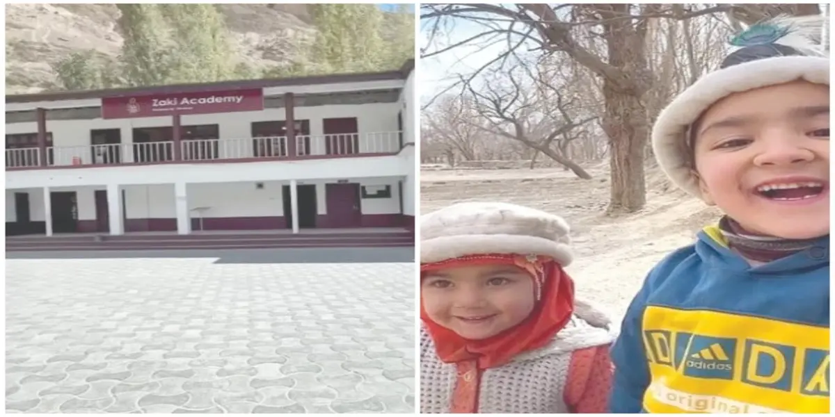 Shiraz and Muskan Rebuild Hope in G-B School