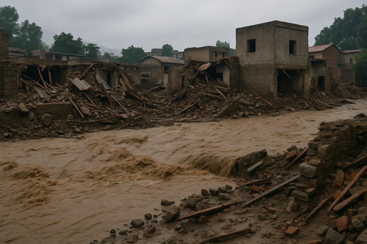 Buner Deadly Floods Kill 213, Leave Hundreds Missing