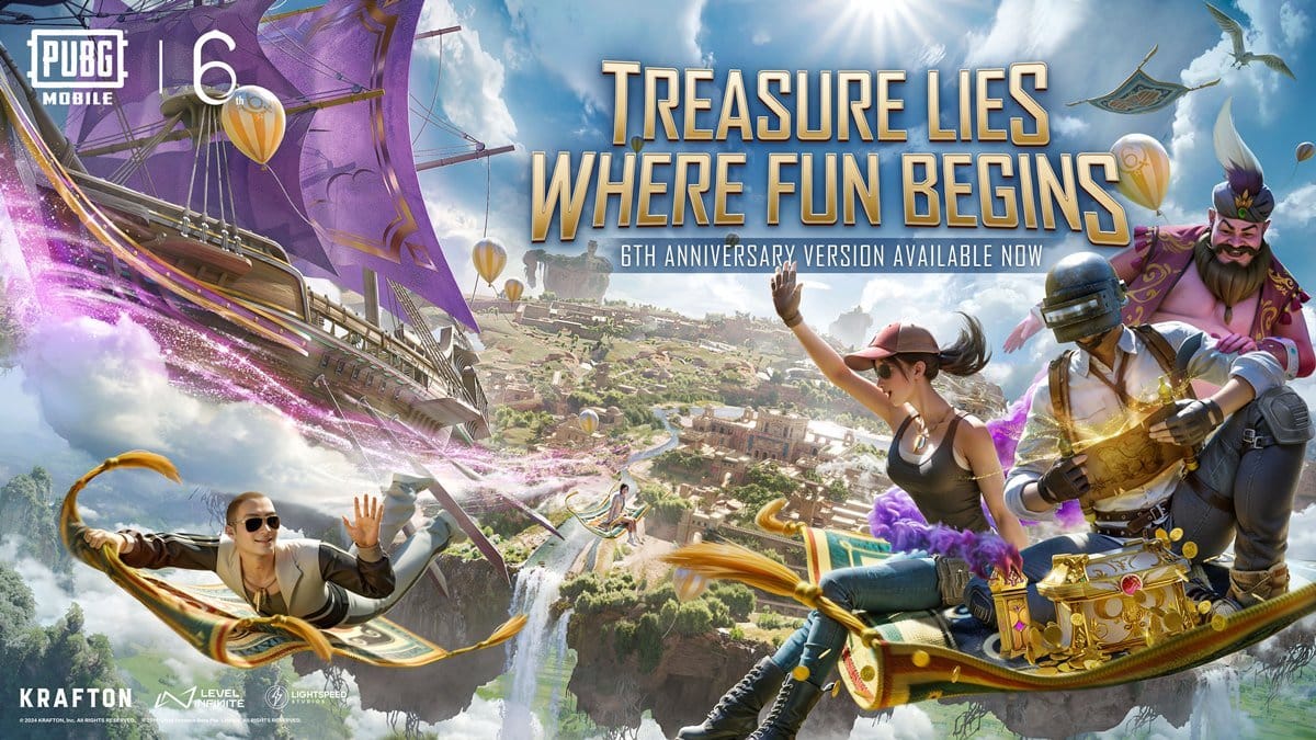 Explore The Fairy Tale Magic of the Nimbus Islands in PUBG MOBILE’S Version 3.1 Update