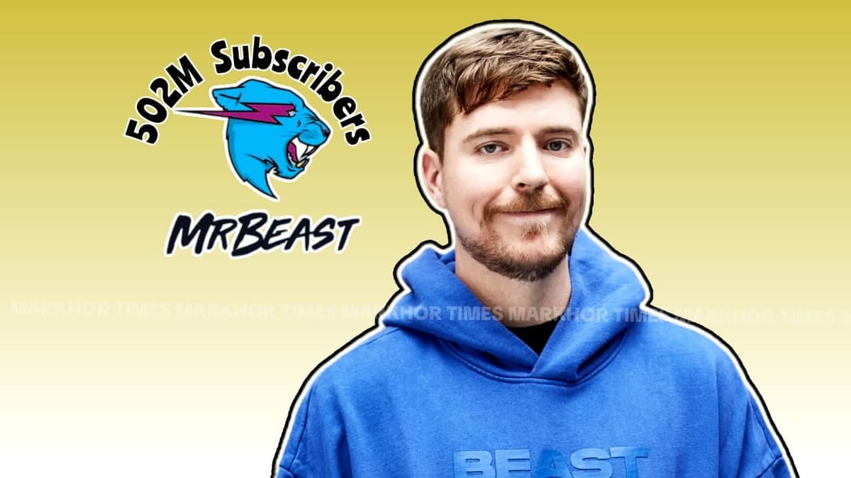 Half a Billion Subscribers: MrBeast Creates YouTube History