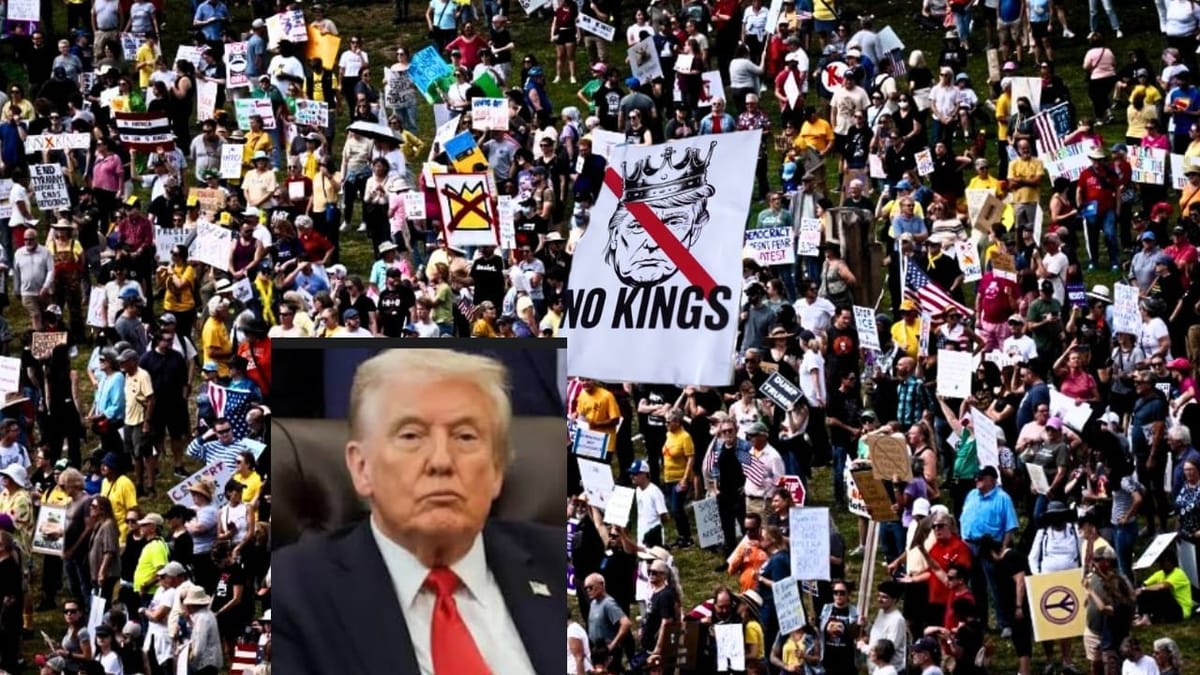 Millions March in “No Kings” Protest Across the U.S.