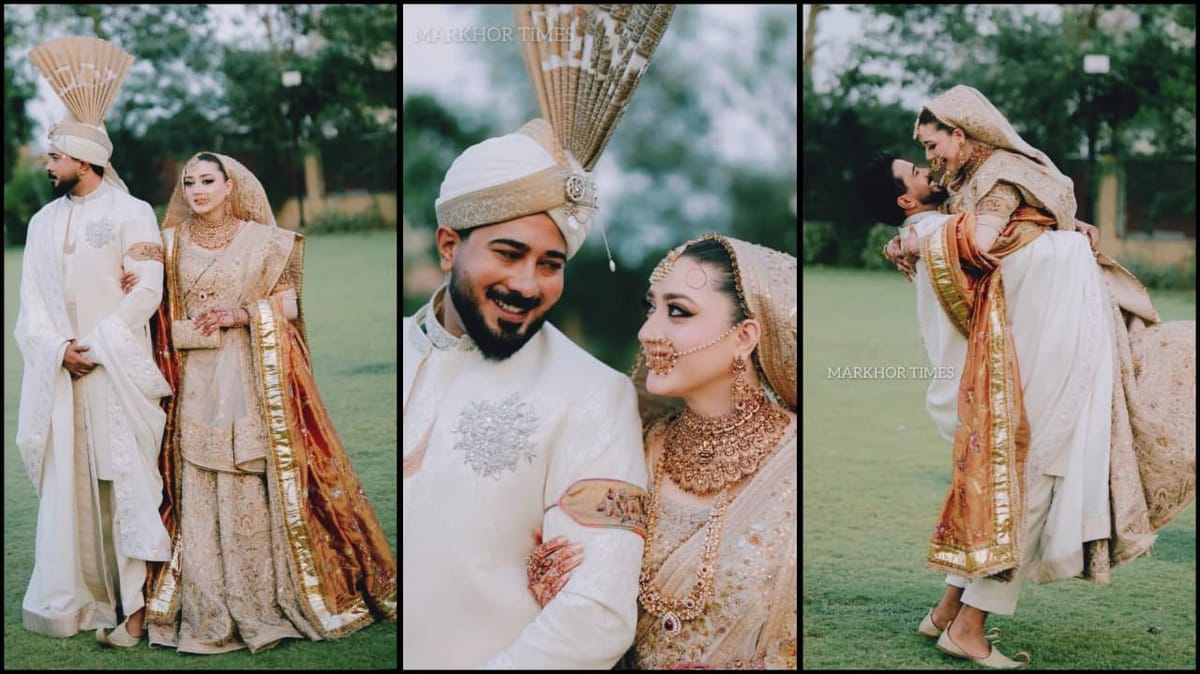 Momina Iqbal and Hamza Habib’s Beautiful Nikah Pictures Go Viral