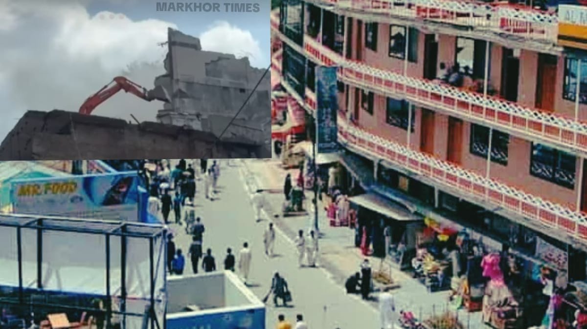 Murree Mall Road Operation For Major Development Project