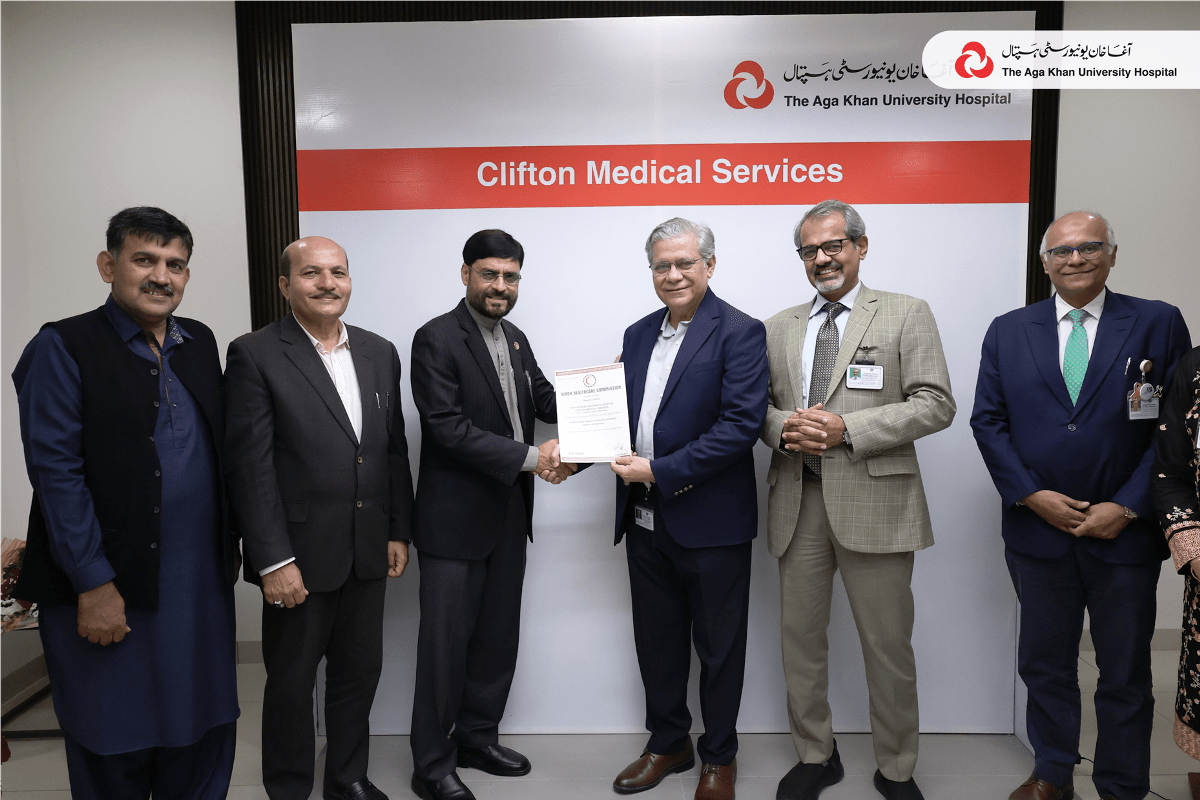 Photo (1) AKUH Clifton Medical Services Sets New Standard with SHC License