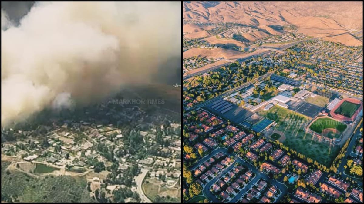 Sandy Fire in Simi Valley Spreads Fast, Thousands Ordered to Evacuate