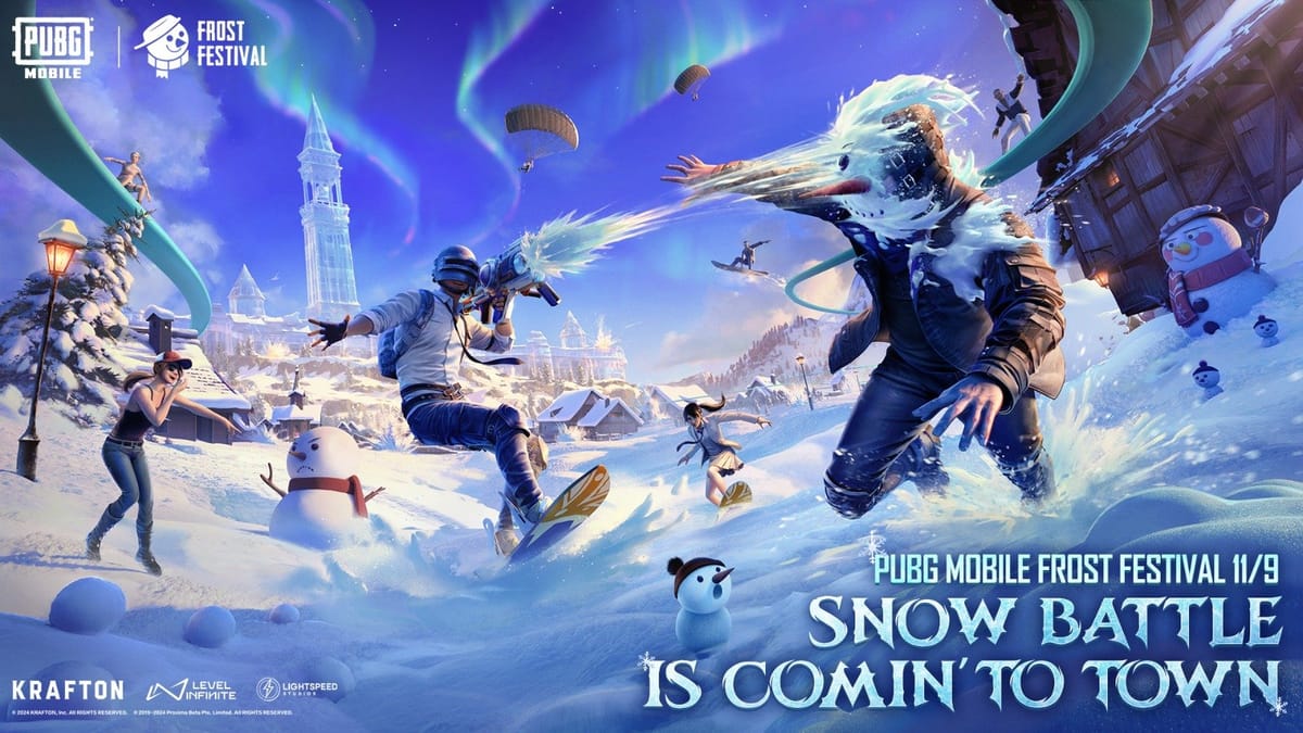The next Royale Pass Ace, featuring snow and reindeer themed rewards