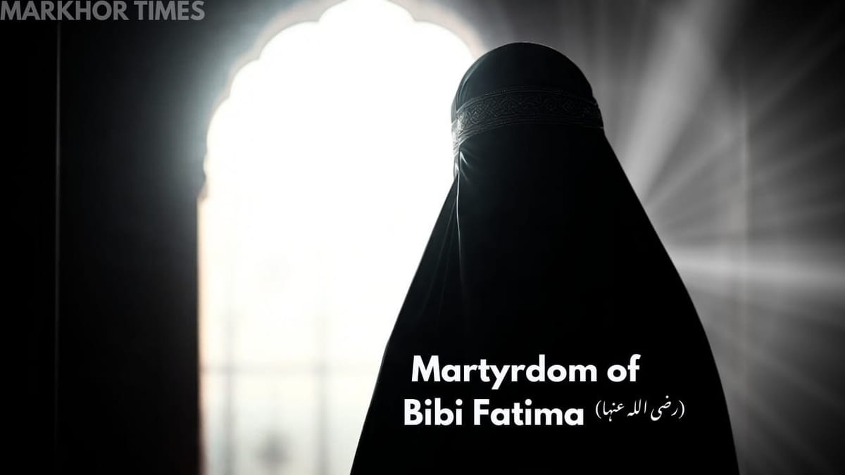 The Radiant Martyrdom of Bibi Fatima A Legacy of Light, Patience, and Strength