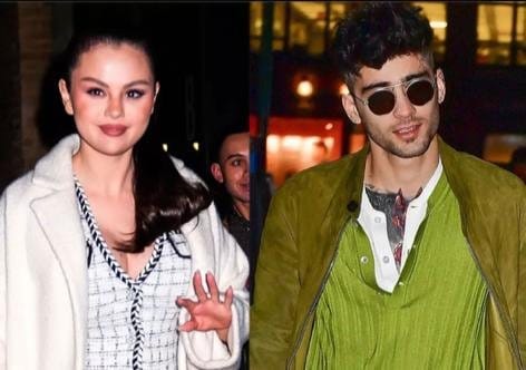 Salena Gomez and Zayn Malik