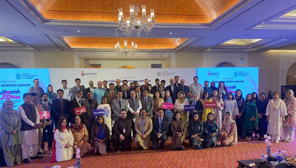 Nutrition International and Government of Pakistan Join Forces to Launch NourishMaa Campaign, Improving Maternal Nutrition an