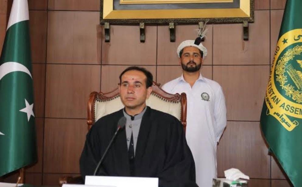 Deputy Speaker Gilgit-Baltistan Assembly Nazir Ahmed has been elected unopposed as the Speaker of GB Assembly.