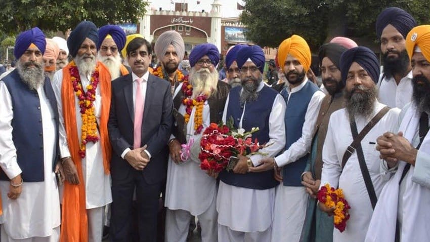 Sikh Yatrees Converge for Guru Nanak's Celebrations