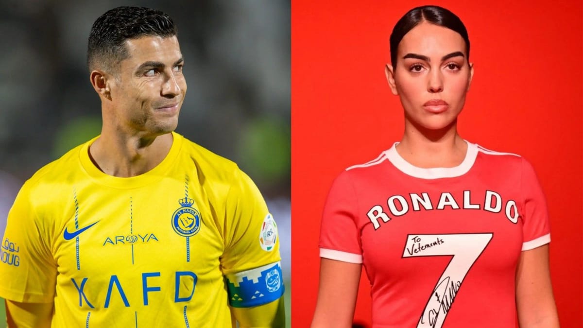 Georgina and Cristiano Ronaldo