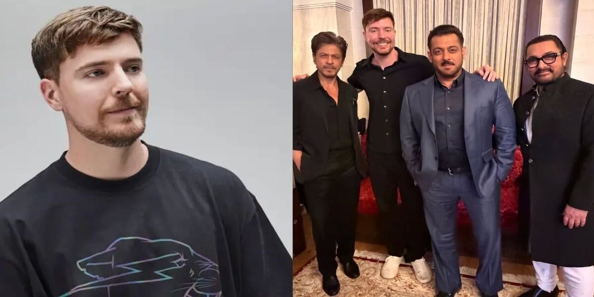 Mr Beast’s Photo With Bollywood’s Three Khans Shocks the Internet