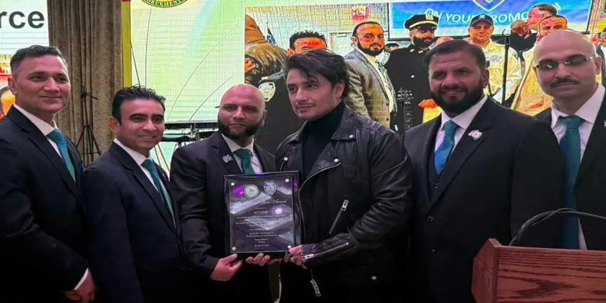 Ali Zafar Shines Bright in US with ‘Cultural Icon Award’