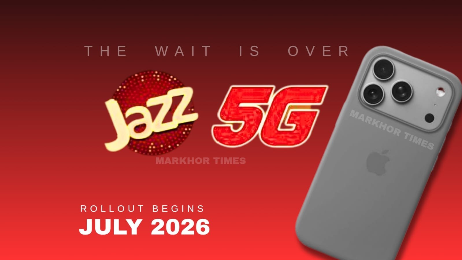 Jazz 5G Now Available on Apple iPhones in Pakistan