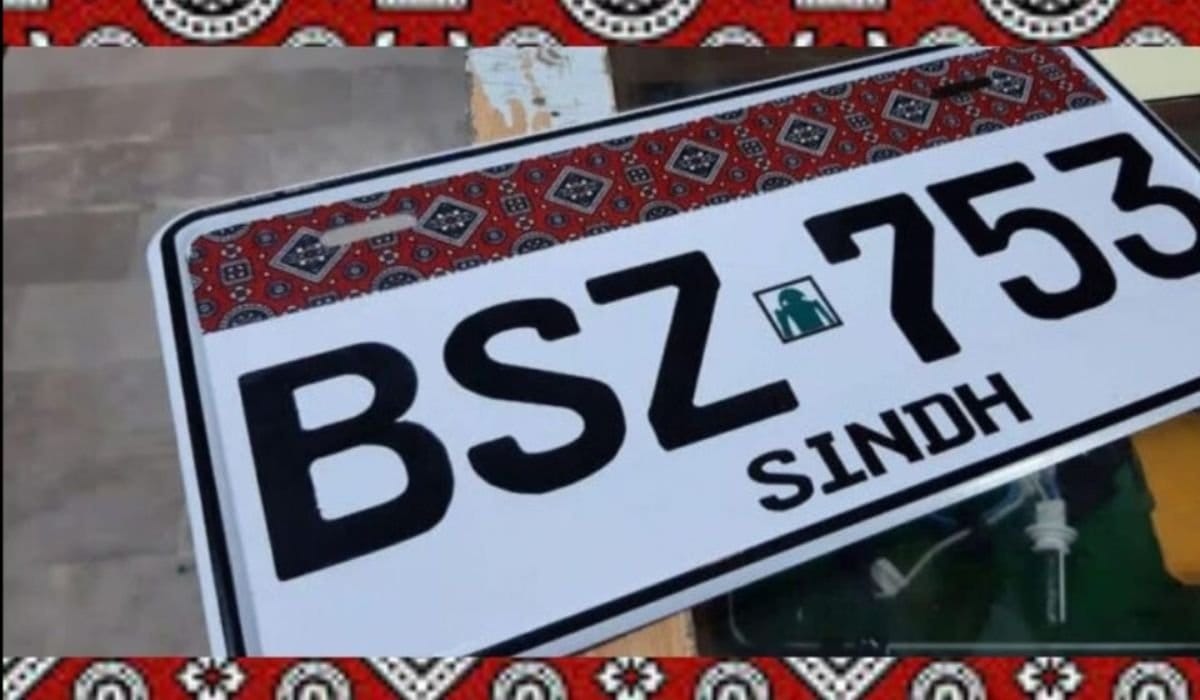 Ajrak Number Plates Face Legal Challenge in Sindh High Court