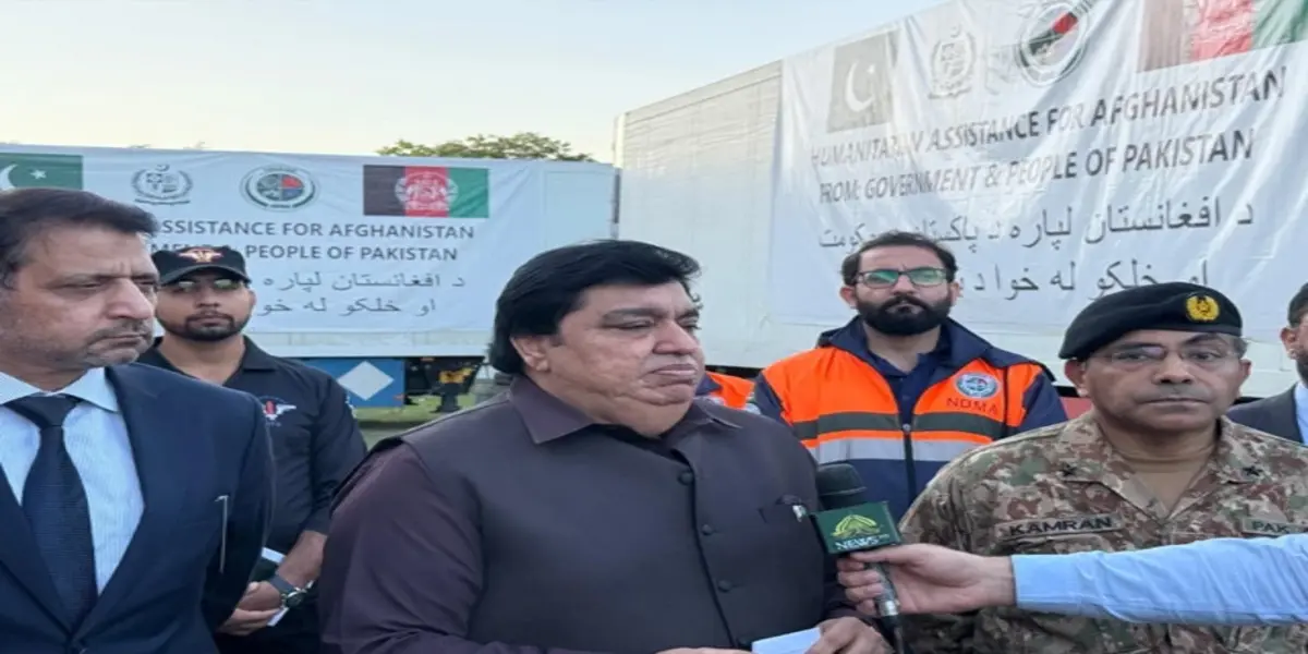 Pakistan Sends Relief to Quake-Hit Afghanistan