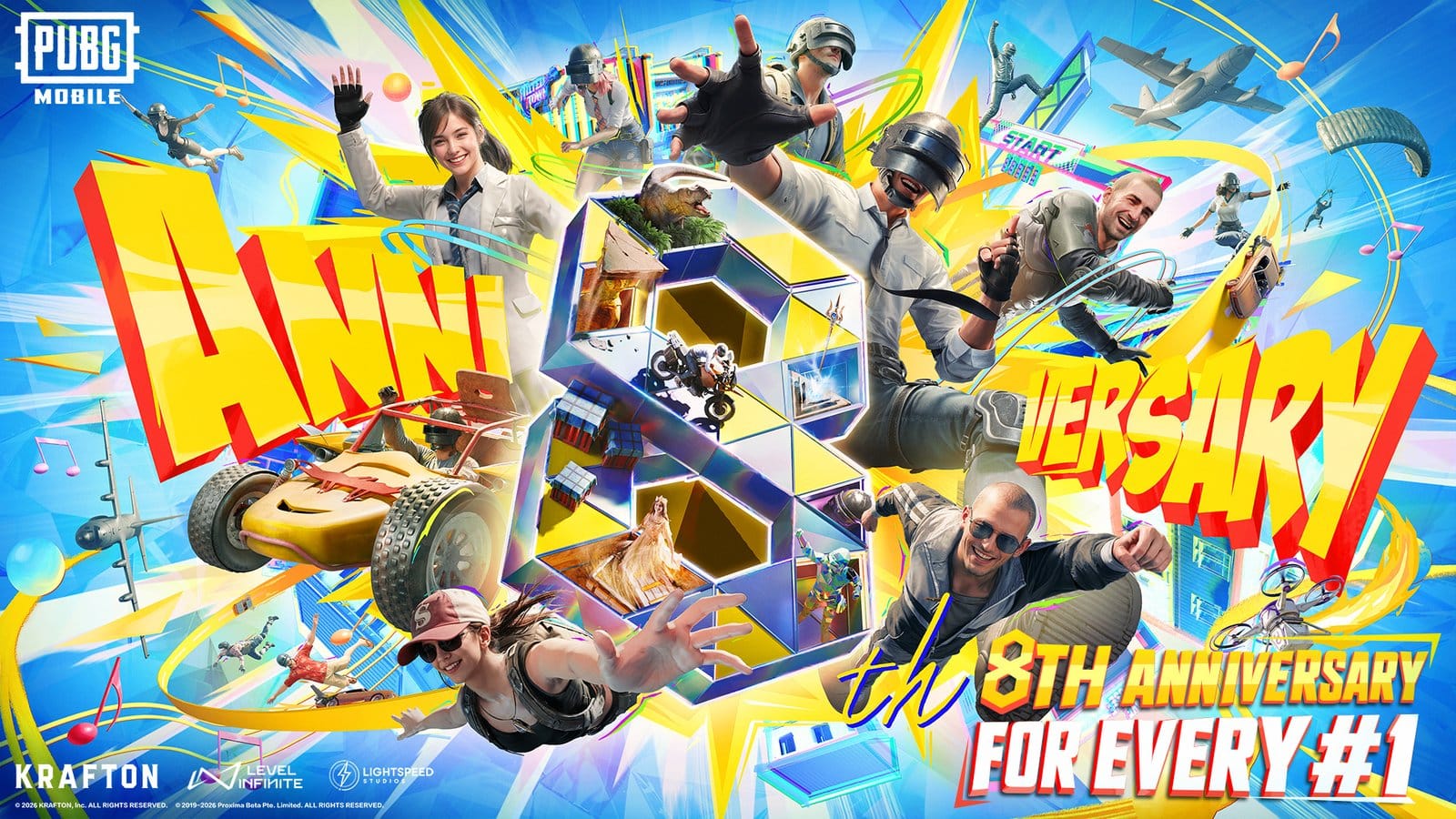 Jujutsu Kaisen and New Evolving Universe Mode Hit PUBG Mobile’s 8th Anniversary Version 4.3 Update