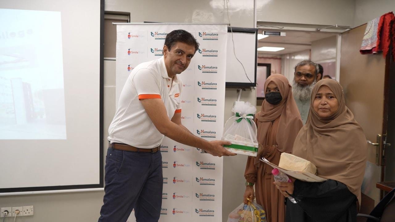 Himalaya sponsors 60 cleft lip surgeries in Pakistan