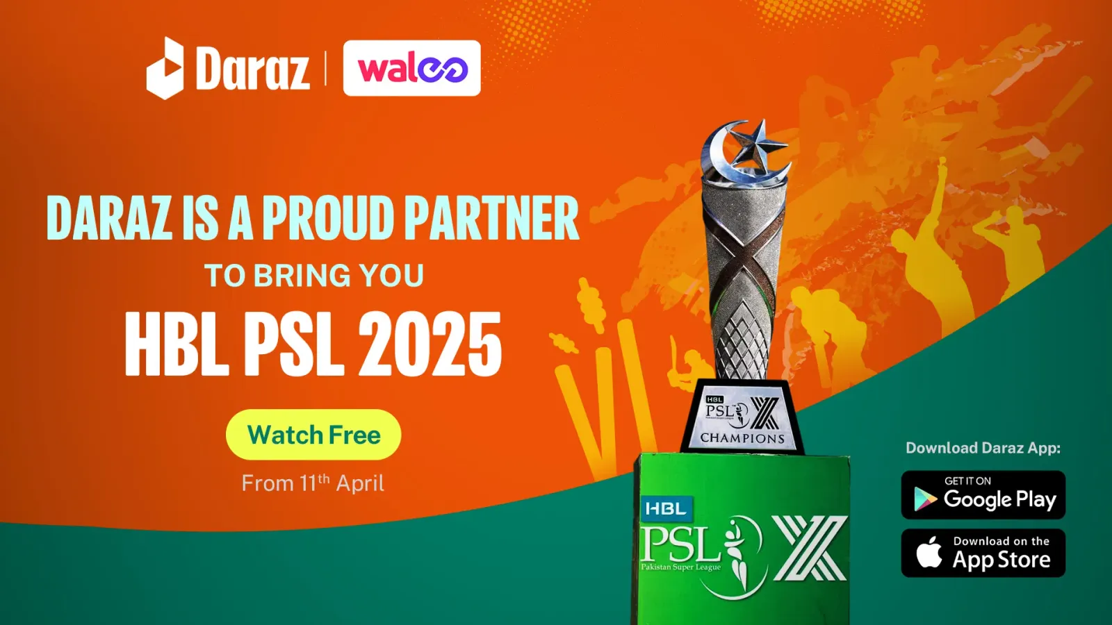 Daraz Pakistan and Walee partner for PSL