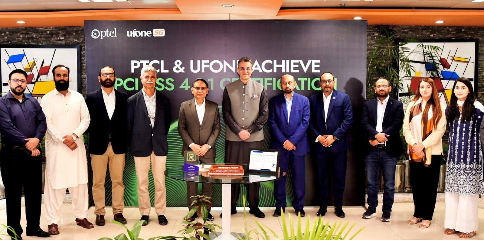 PTCL & Ufone achieve PCI DSS v4.0.1 certification, strengthening secure payment card data handling