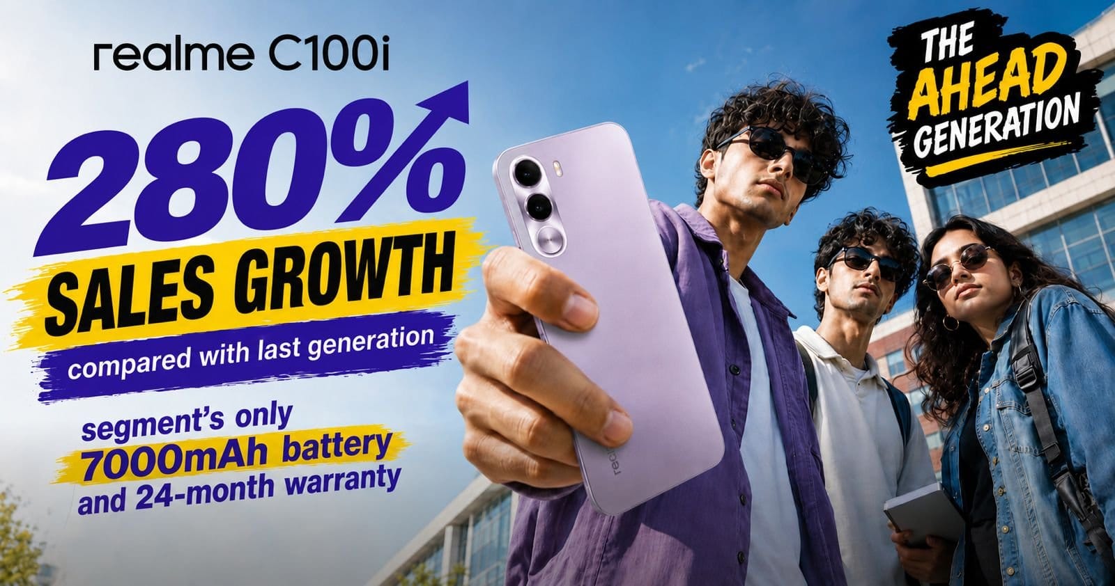 realme C100i Success Reinforces realme’s Return to Its Core Mission: Empowering the Next Generation