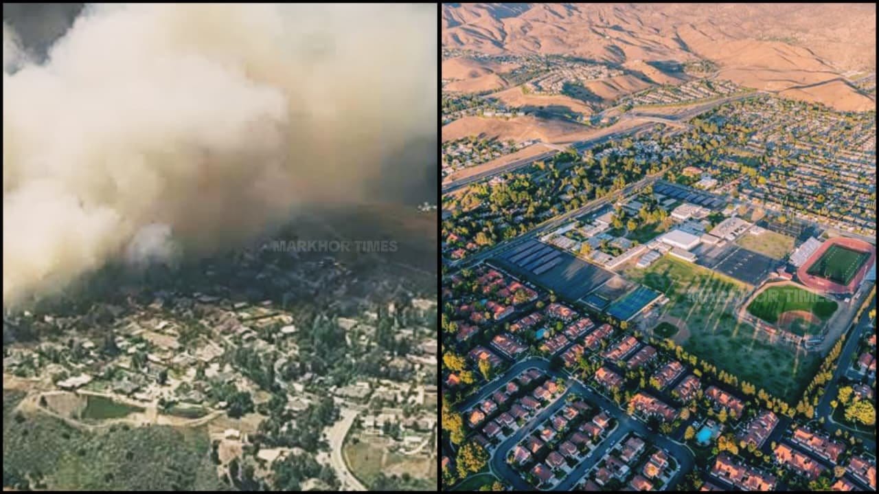 Sandy Fire in Simi Valley Spreads Fast, Thousands Ordered to Evacuate