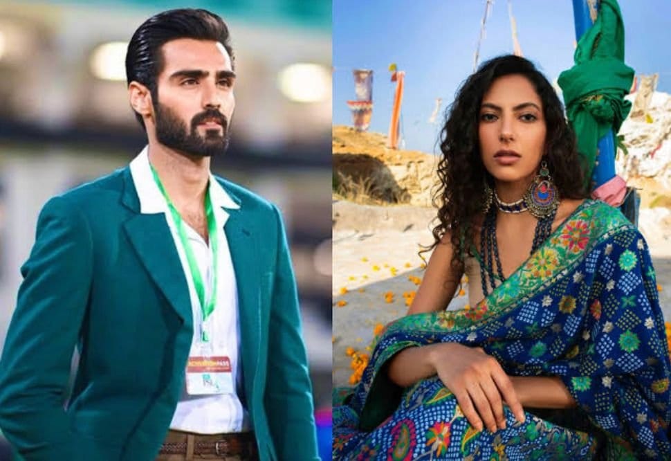 Models Nimra Jacob and Hasnain Lehri