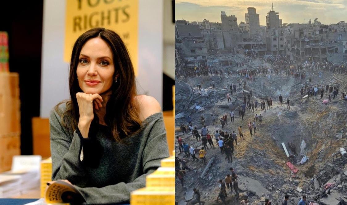 Angelina Jolie's Heartfelt Plea for Gaza: Humanitarian Action