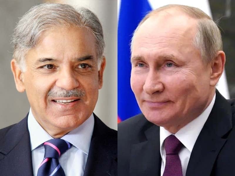 Prime Minister Shehbaz Sharif Congratulates President Putin