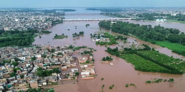 Exceptionally High Floods Hit Punjab Rivers