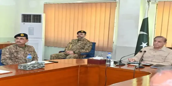 PM Shehbaz, COAS Munir Visit Flood-Hit K-P, Assure Relief
