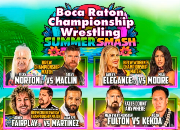 Complete Lineup Announced for BRCW Summer Smash 2025