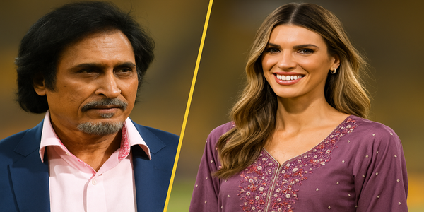 Ramiz Raja and Erin Holland’s Awkward Handshake Moment Goes Viral