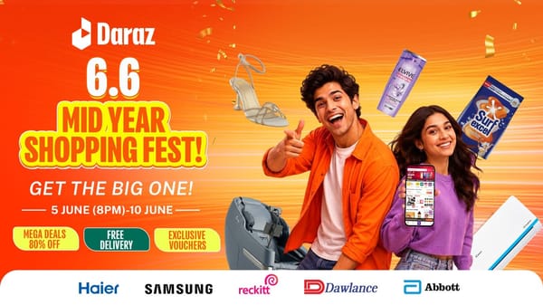 Daraz Pakistan Brings Big Savings and Bigger Rewards with 6.6 Mid Year Shopping Fest