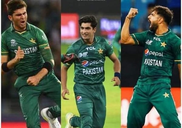 Pace at Its Finest: Naseem, Shaheen, and Haris on Fire