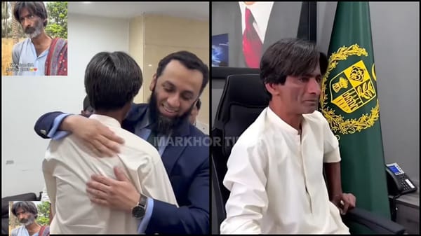 Federal Minister Attaullah Tarar Meets Viral MBA Graduate Azhar Memon