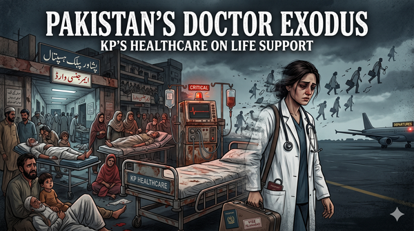 Pakistan’s Doctor Exodus: KP’s Healthcare on Life Support