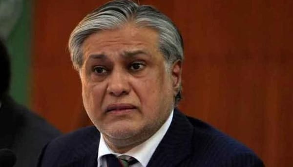 Finance Minister Ishaq Dar