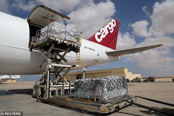 Gaza Relief Consignment Pakistan