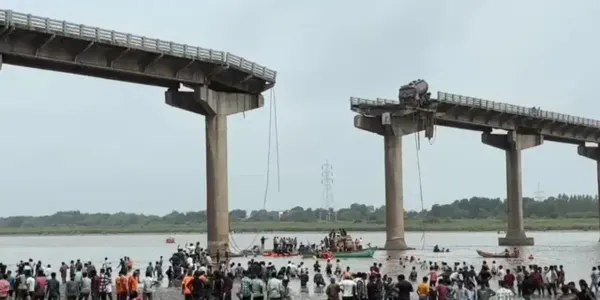At Least 11 Killed in Indian Bridge Collapse, Several Injured [Watch]